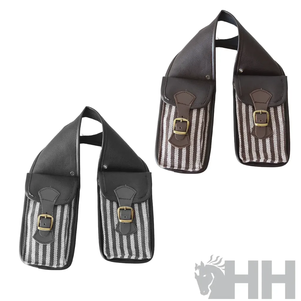 Alforjas Vaqueras para Perilla Eco Lona HH.06416