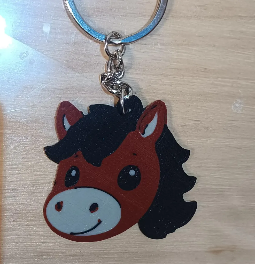 [LL-3] Llavero Cara Caballo