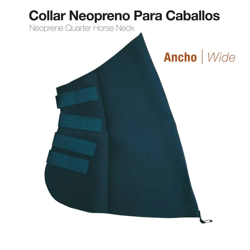 Collar Neopreno Caballo Ancho TN-1404-1