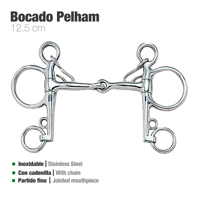Pelham partido doble 11mm Z.2101355