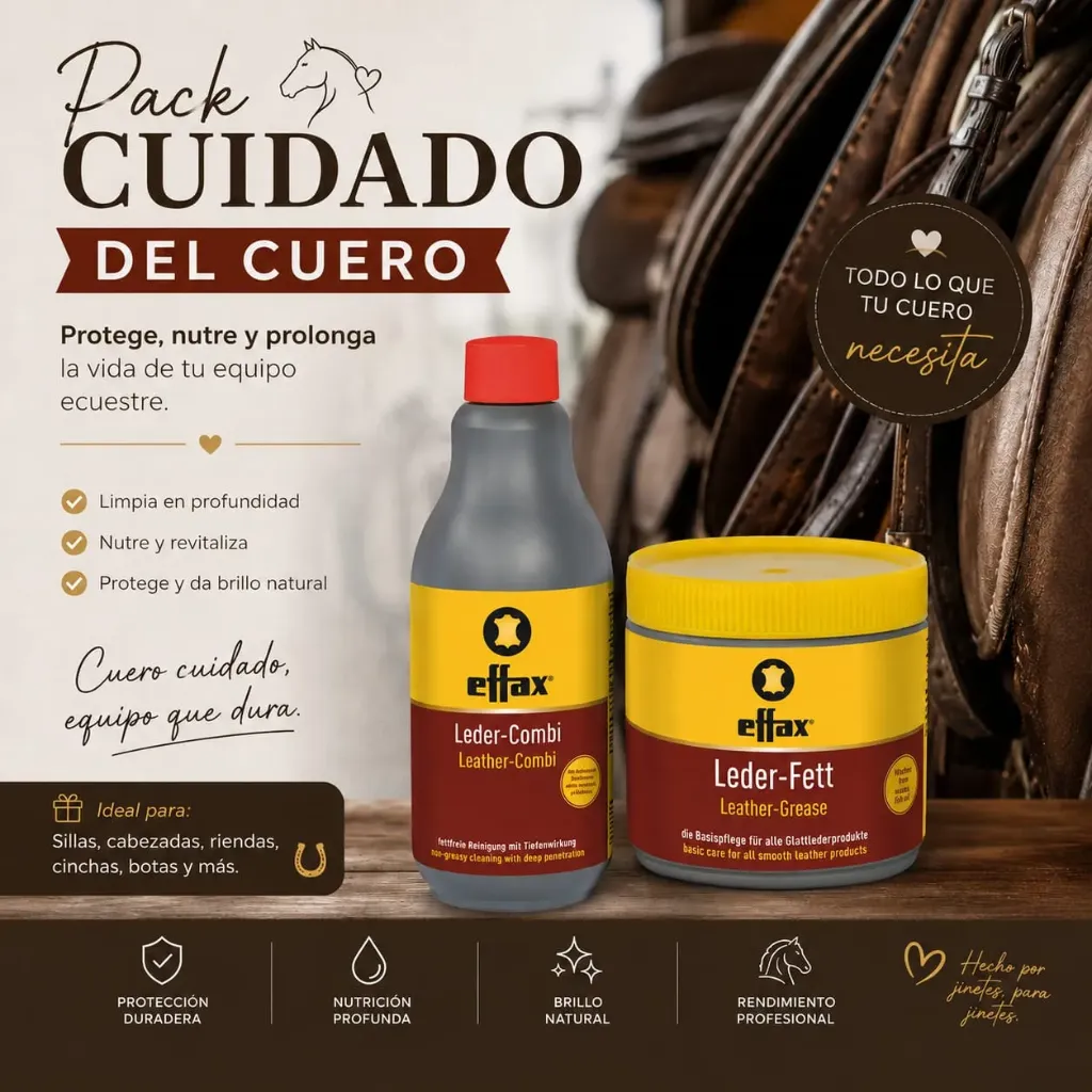 PACK cuidado del Cuero EFFAX