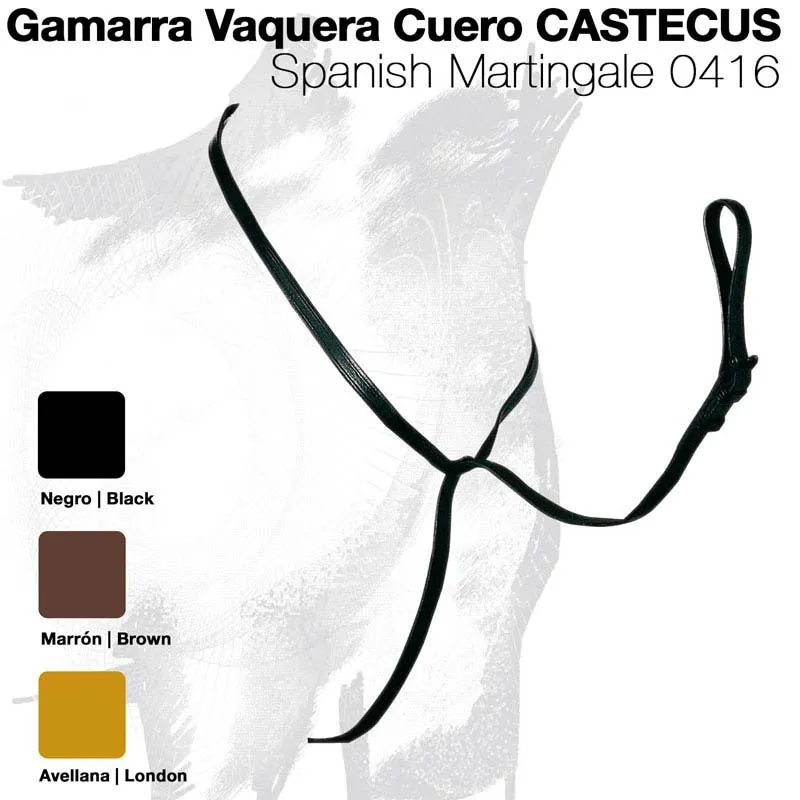 Gamarra Vaquera Cuero Castecus.21097010 (Marron Oscuro)