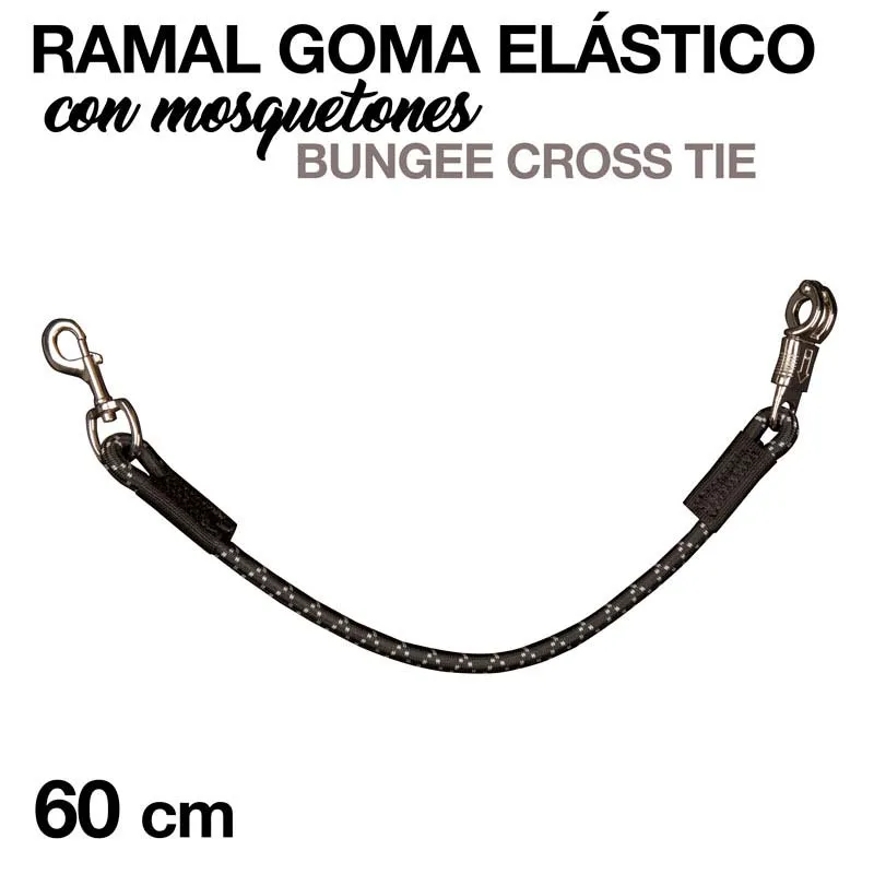 Ramal Transporte Goma Elastico con Mosquetones 60cm Z.21091280