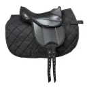 Silla Pony Shetland COMPLETA 12" Neg Sintetica Z-20231201