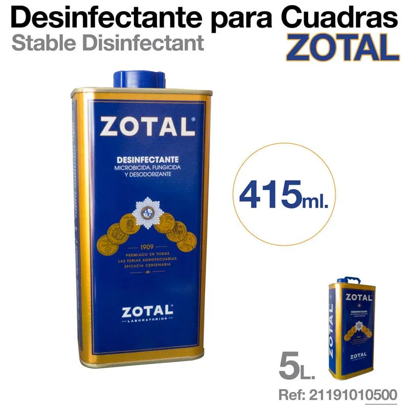 Desinfectante para cuadra Zotal (5L)