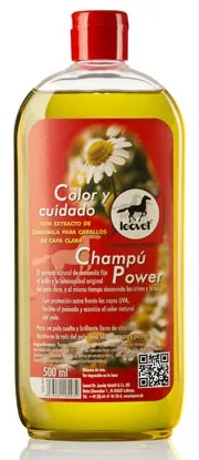 Champu POWER Capa Clara Leovet. 04640